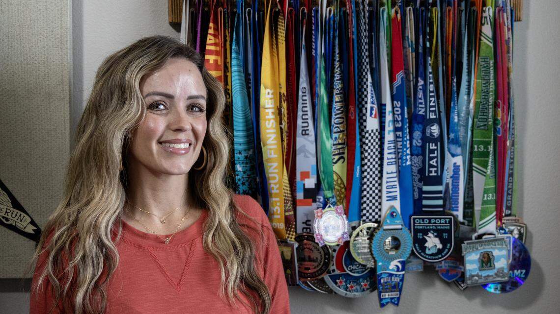 Meridian resident Tera Gibb has completed a half-marathon in all 50 states.