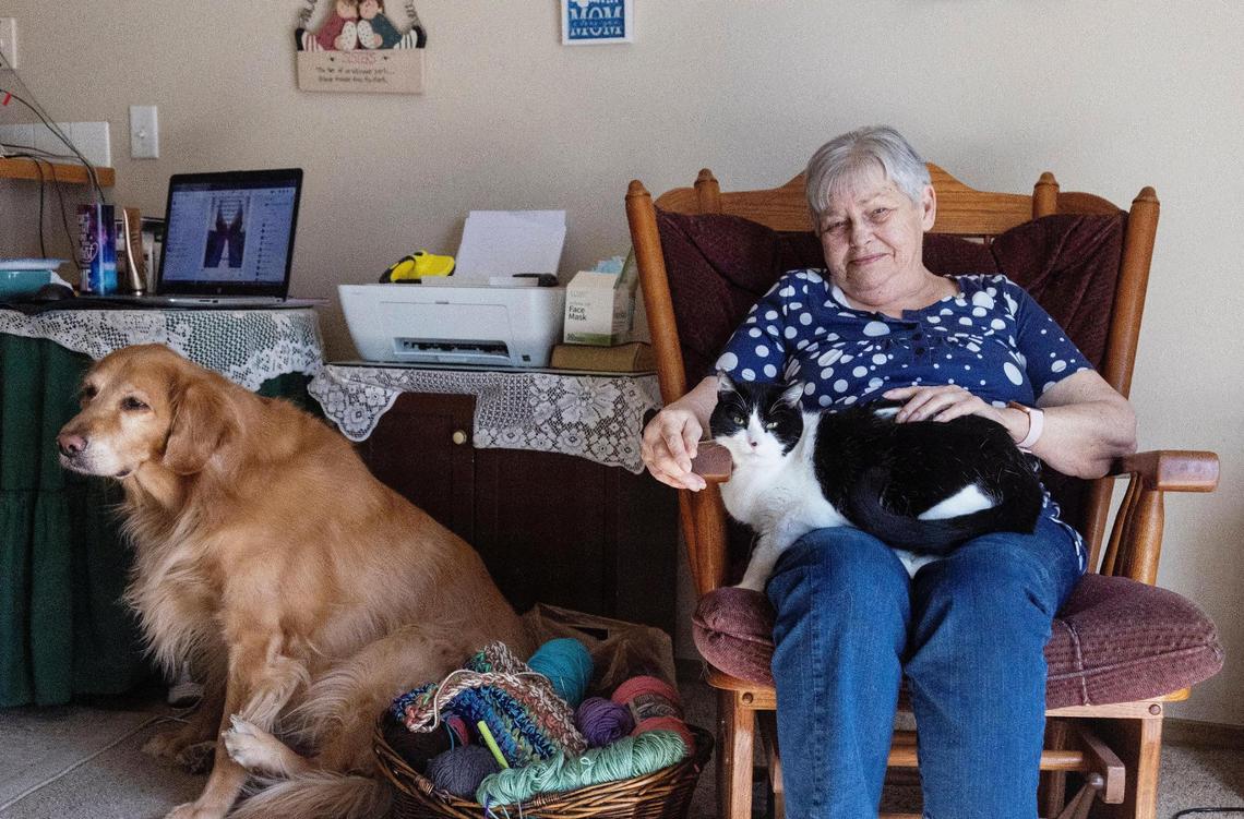 “I would like to have at least a couple months in my whole life to just stay at home and not have to work,” Gayle Salsman says. “I just want to know what it’s like. You know? But when I’m having to have to pay this amount to have a place to live, I can’t.”