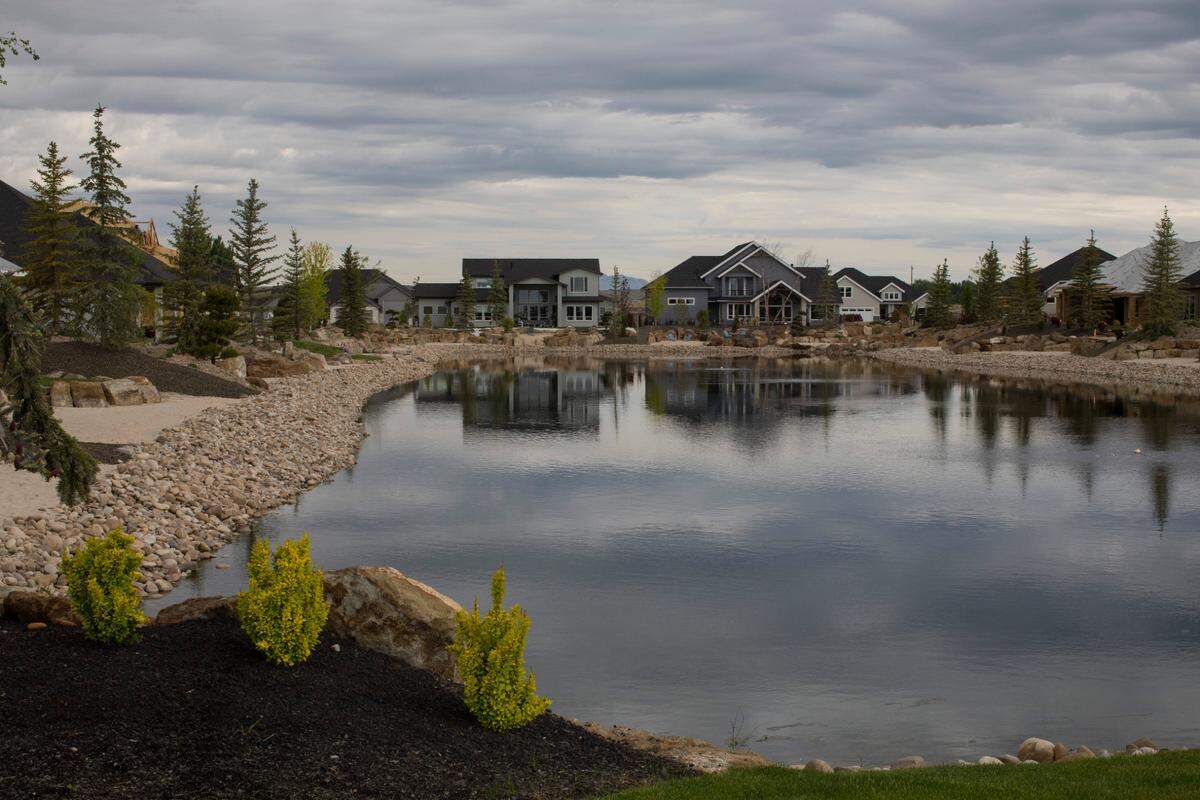 Homes being built in Eagle in 2018. The Boise area has become one of the fastest-growing areas in the country.