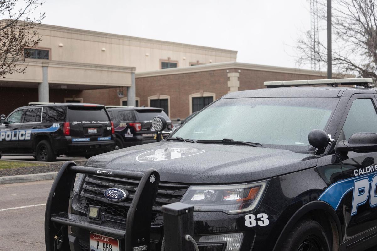 Caldwell police officers arrested a man who was waiting for gas for his car.