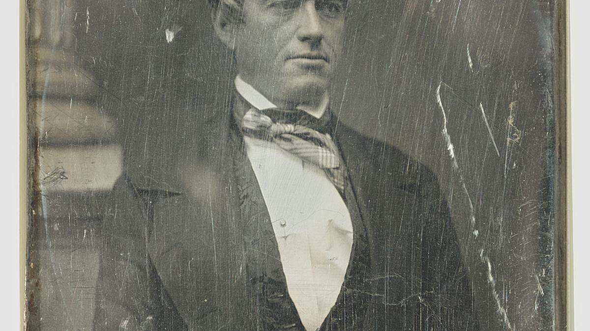 Cassius Marcellus Clay. Photo by Mathew B. Brady, via Library of Congress.
