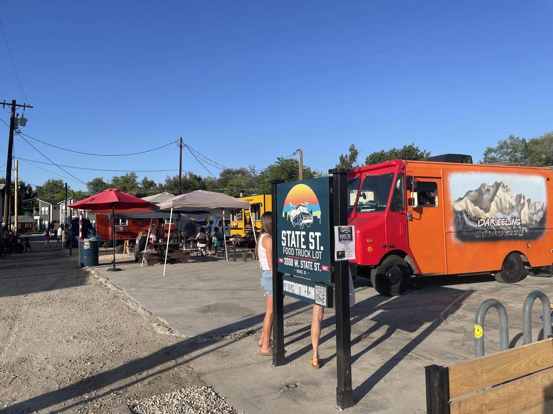 State St. Food Truck Lot on opening day in June.