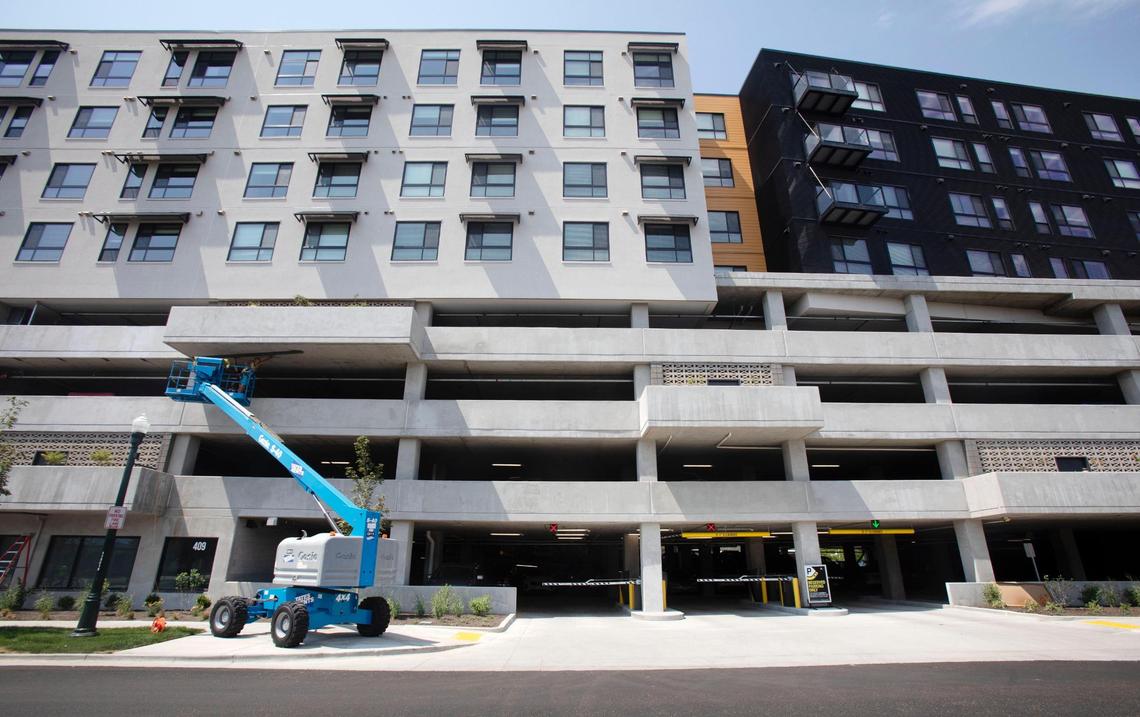Jules on 3rd, a new apartment building in at 3rd Street and Myrtle Street in downtown Boise has a county-owned parking garage with nearly 400 spaces. It’s developers chose Bosie as their girst ground-up project.