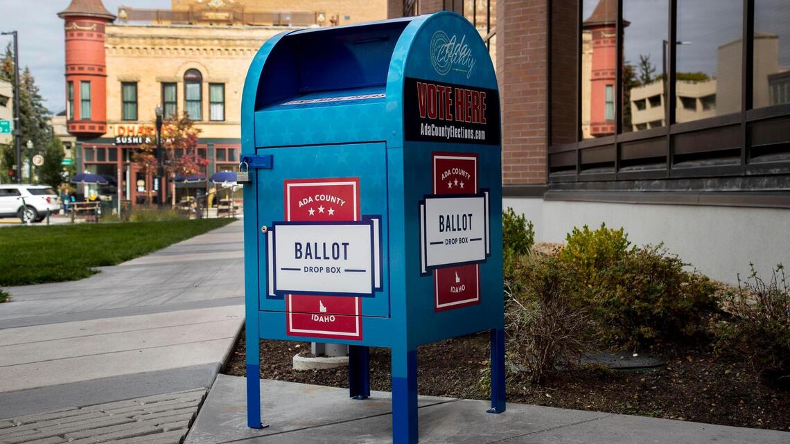 A California ballot box was set on fire. Could that happen in the Boise area too?