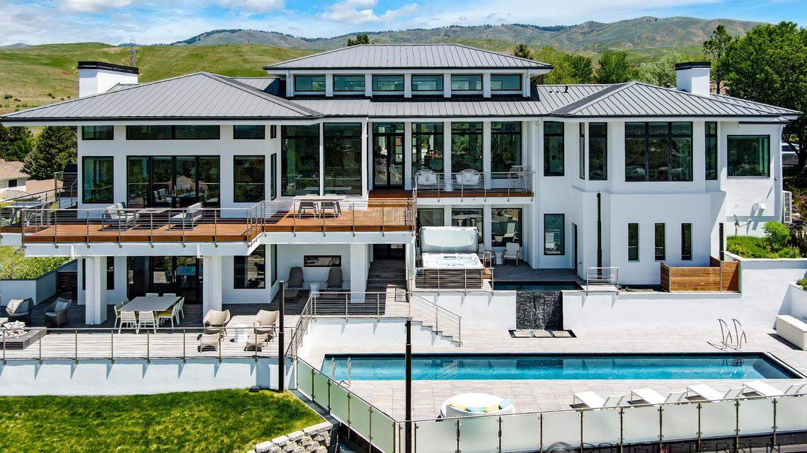 Boise’s most expensive homes have continued to see interest from buyers since the COVID-19 pandemic, including this home in the foothills which, as of Aug. 28, 2023, is the city’s most expensive offering at $4,980,000 by Lysi Bishop Realty at Keller Williams Realty Boise.