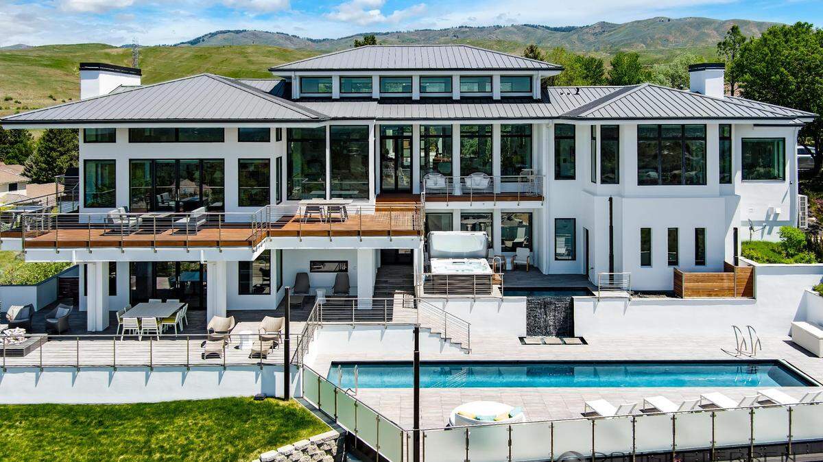Boise’s most expensive homes have continued to see interest from buyers since the COVID-19 pandemic, including this home in the foothills which, as of Aug. 28, 2023, is the city’s most expensive offering at $4,980,000 by Lysi Bishop Realty at Keller Williams Realty Boise.