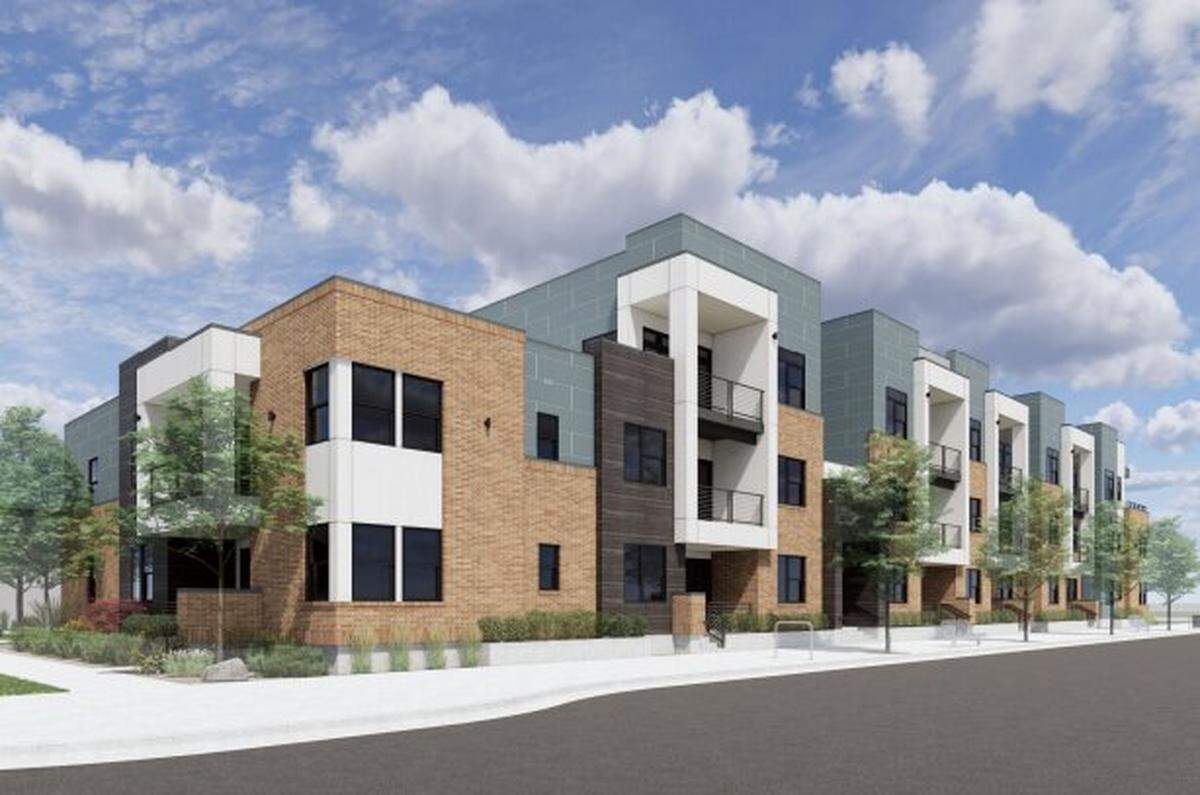 The Paddock and The Cut would be two new condo buildings at Harris Ranch.