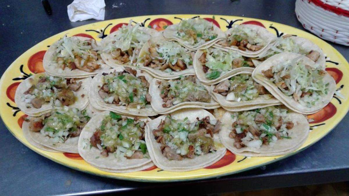Affordable, tasty tacos were a specialty at the restaurant.