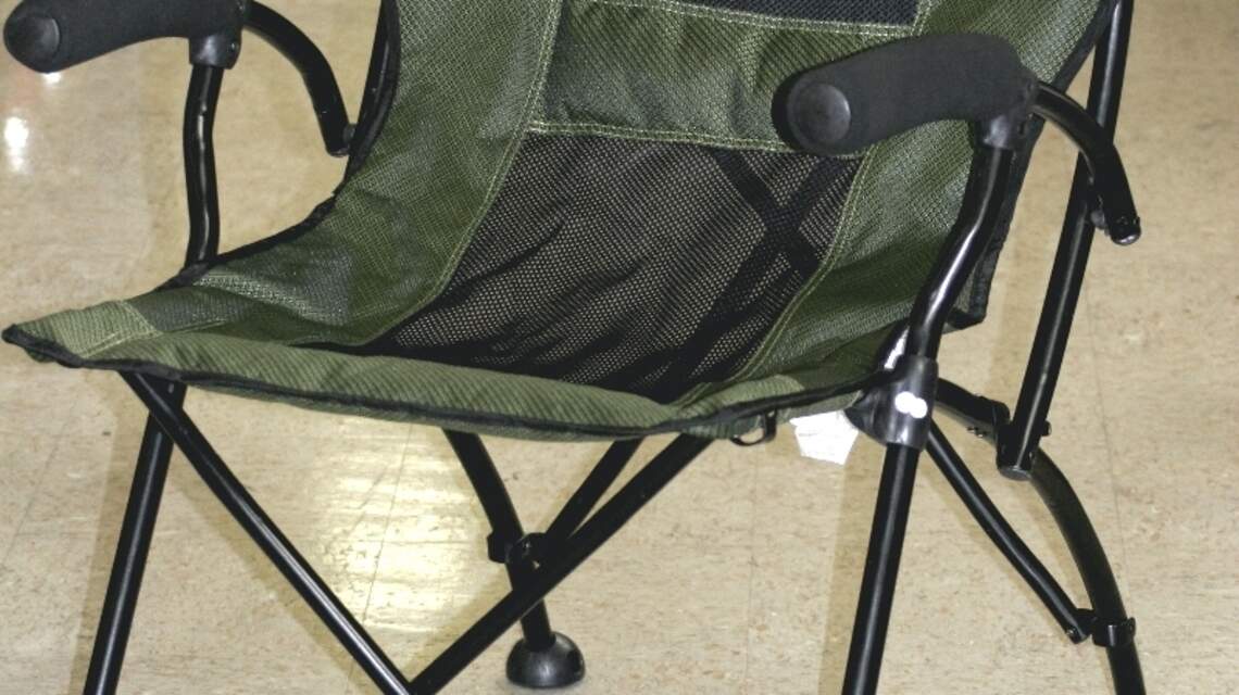 Camping is all about relaxing, so pick a good chair