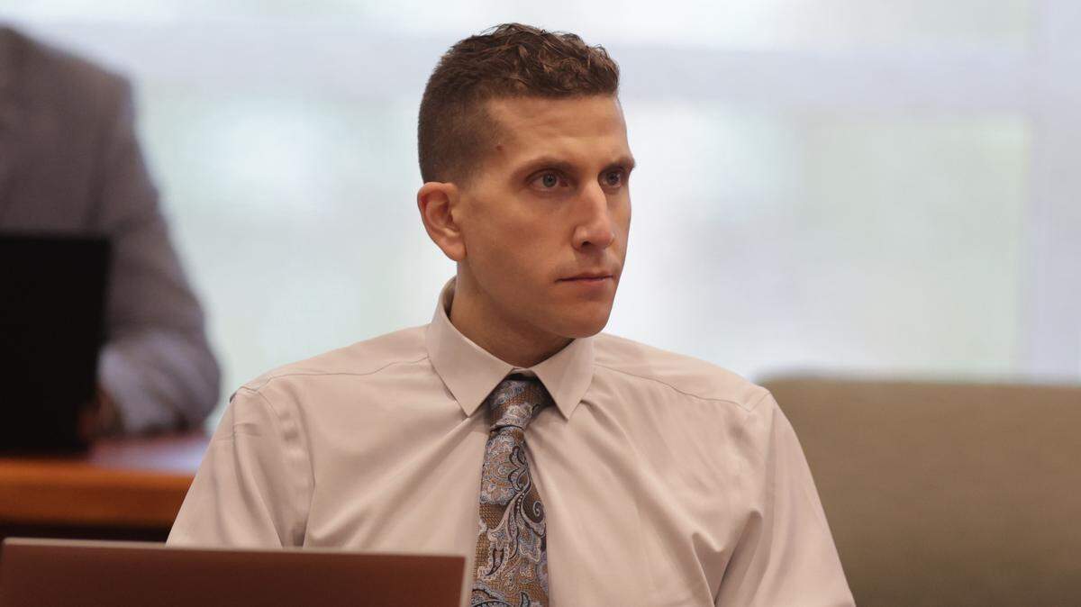 Bryan Kohberger, charged in the murders of four University of Idaho students, appears for a change-of-plea hearing at the Ada County Courthouse, July 2, 2025, in Boise, Idaho.