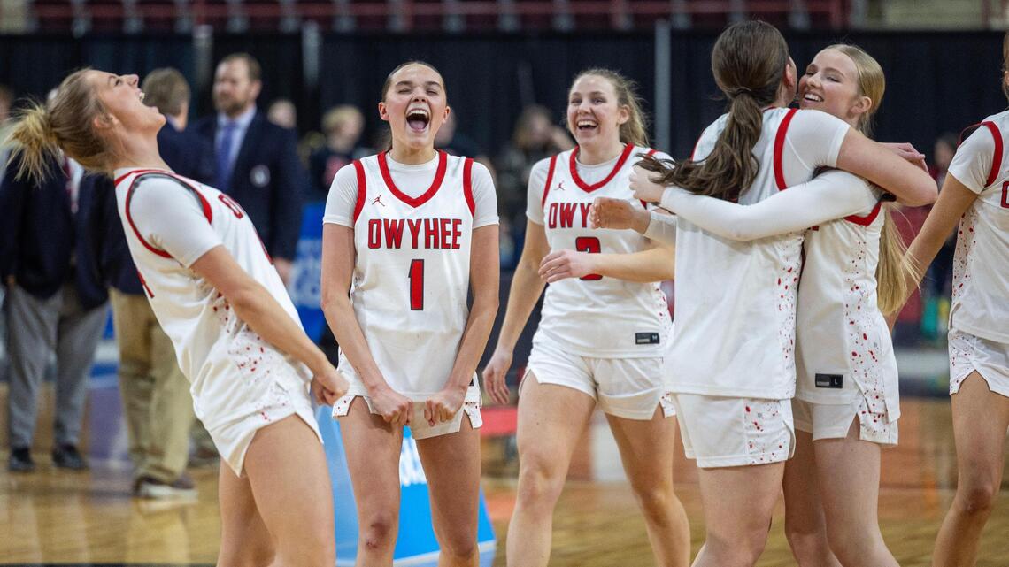 ‘We proved all the haters wrong.’ Owyhee girls basketball locks in for first state title