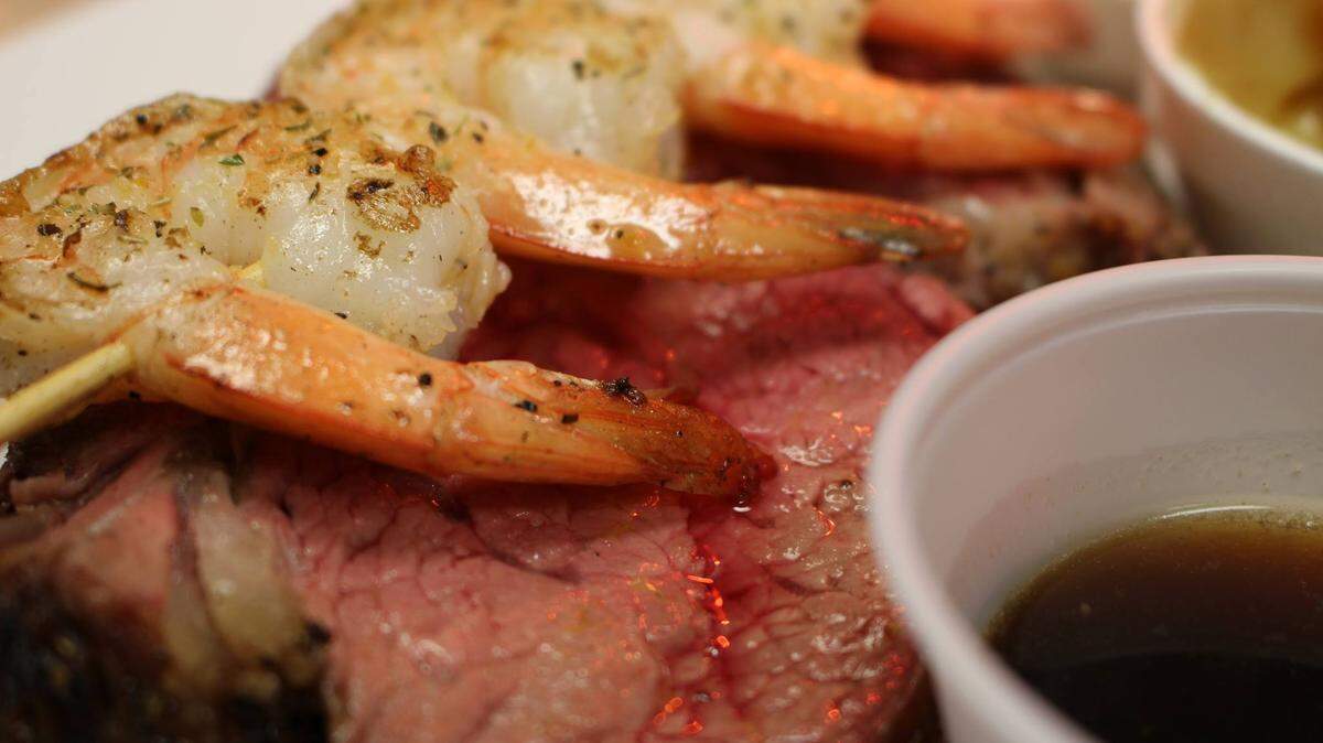 Smoked prime rib is offered from 4 p.m. until it’s gone on Fridays and Saturdays at both Big Daddy’s BBQ locations.  It’s $17 for an 8-ouncer with two sides, or $27 for a 16-ouncer.