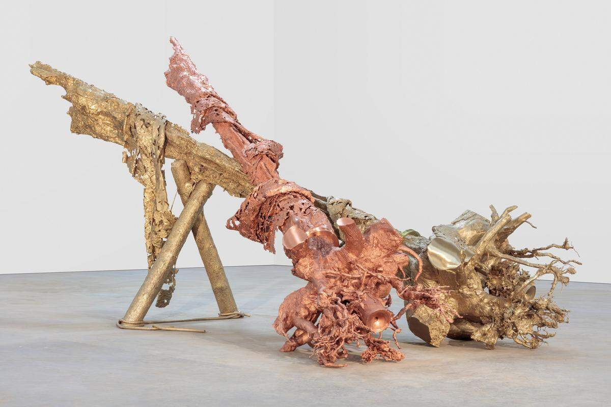 Matthew Barney, an artist with Idaho roots, will include this copper cast in a new exhibit at Yale University. The exhibit includes a film shot in the Sawtooths. | Matthew Barney, Virgins, 2018. Cast and machined brass, and cast and machined copper