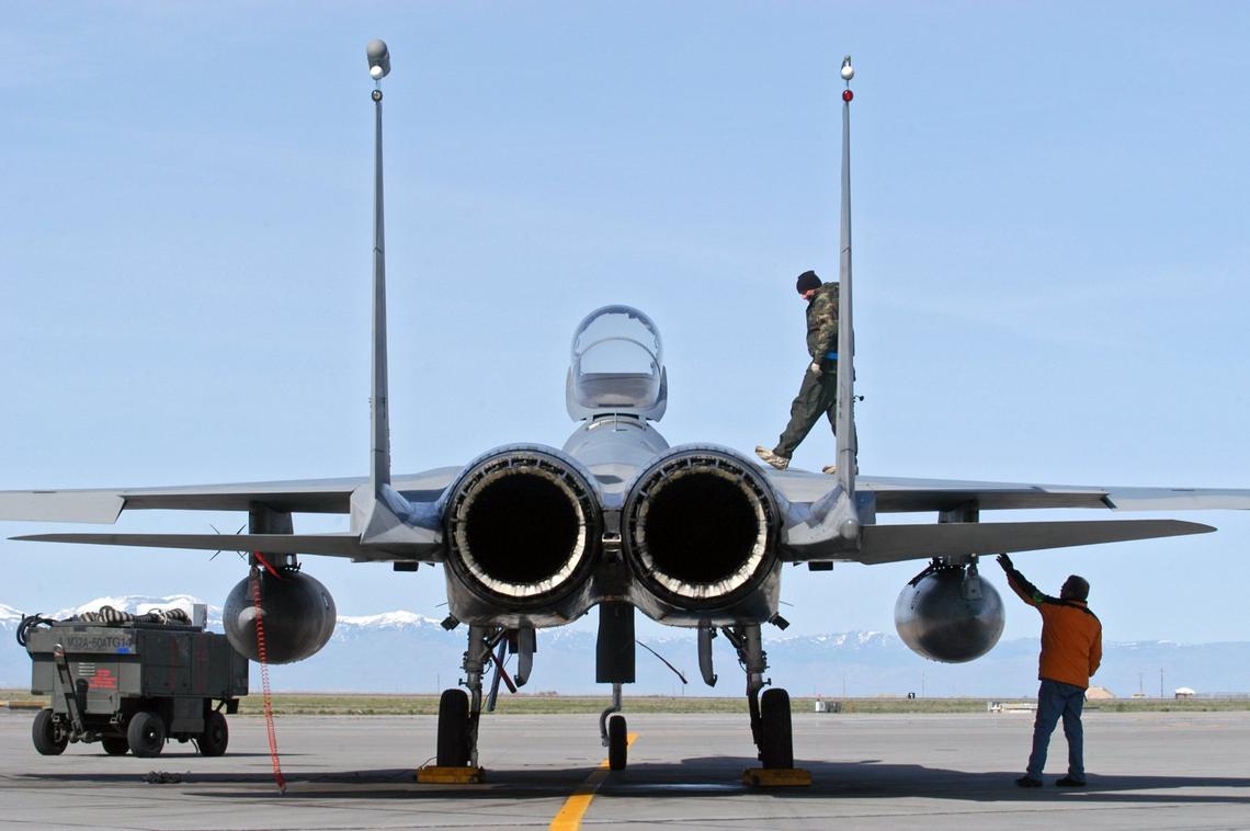 U.S. Defense Secretary Pete Hegseth announced last week that Qatar will begin training on F-15 fighter jets at Mountain Home Air Force Base south of Boise. Qatari pilots could arrive by 2030.