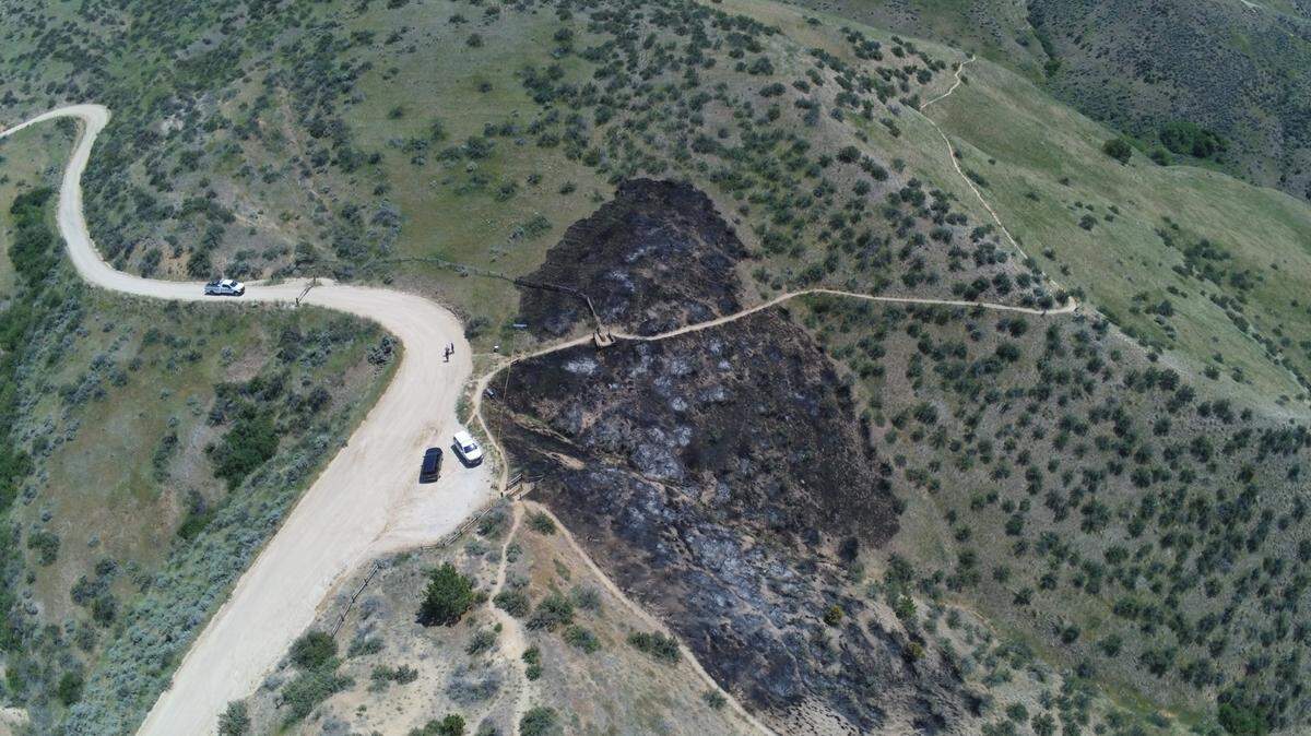 The Bureau of Land Management is closing roughly 4,500 acres of land in the Boise Foothills because of a nearby fire.