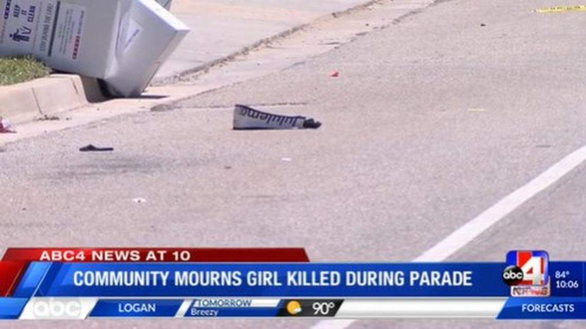 An 8-year-old girl died after being hit by a vehicle in a Fourth of July parade in Kaysville, Utah. The accident halted the parade moments after it began.