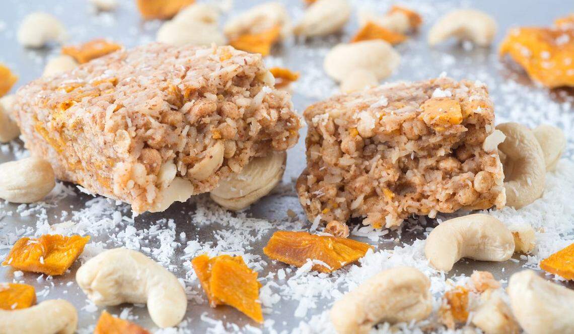 Kate’s Real Food produces energy bars made from organic ingredients.