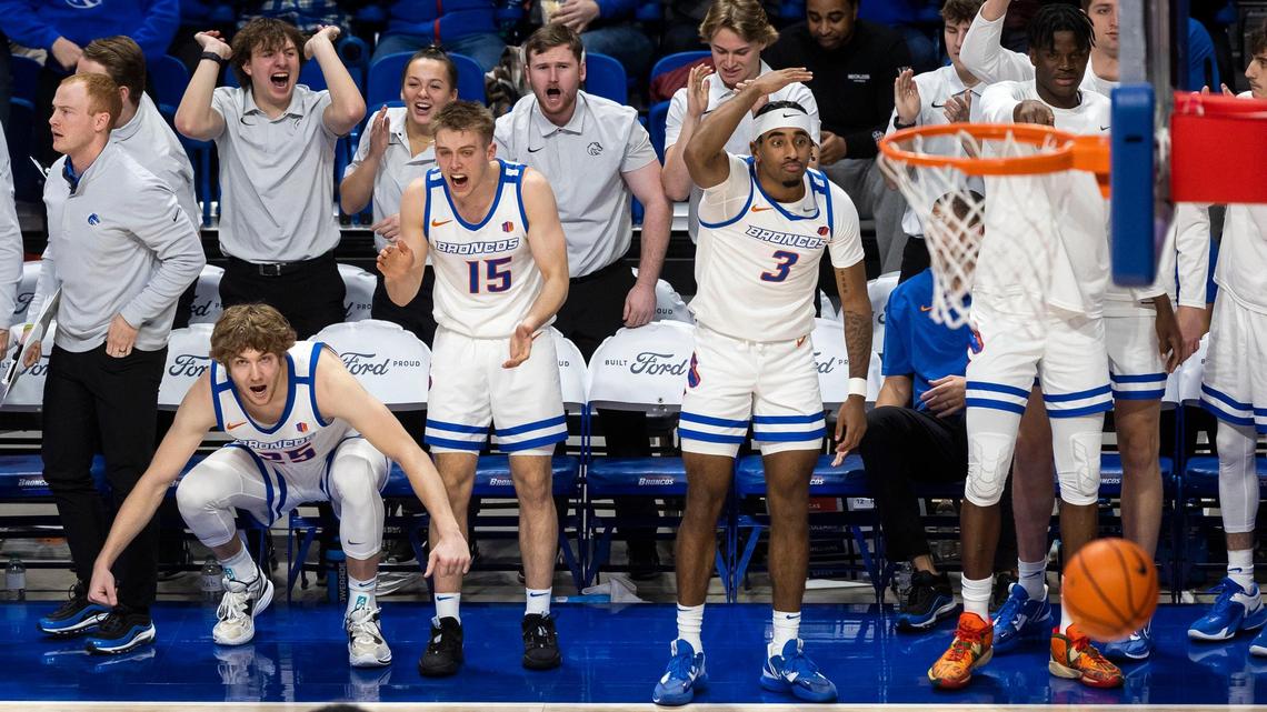 The Boise State men’s basketball team plays Northwestern in the first round of the 2023 NCAA Tournament.
