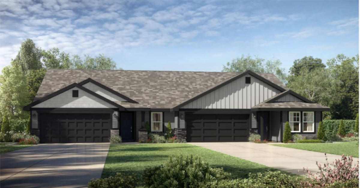 A rendering of one of the possible duplexes in the proposed Prescott Ridge subdivision.