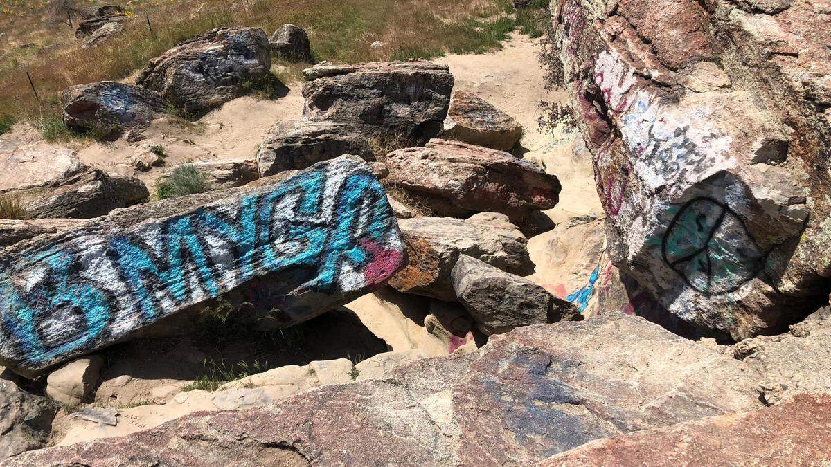 Garbage and graffiti have been a problem at Table Rock for years.