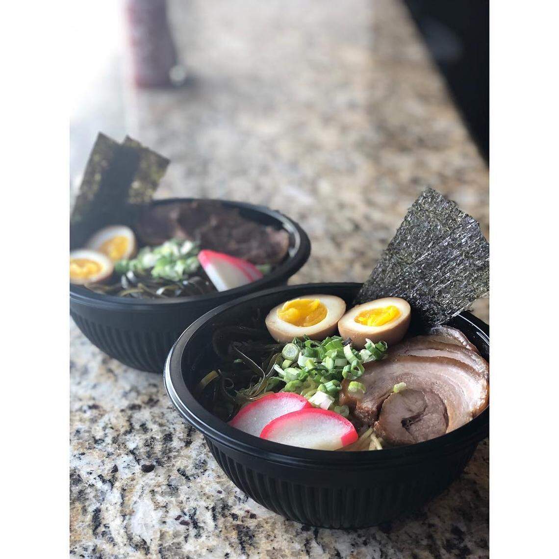 It’s not just poke on the menu. Ramen also is available.