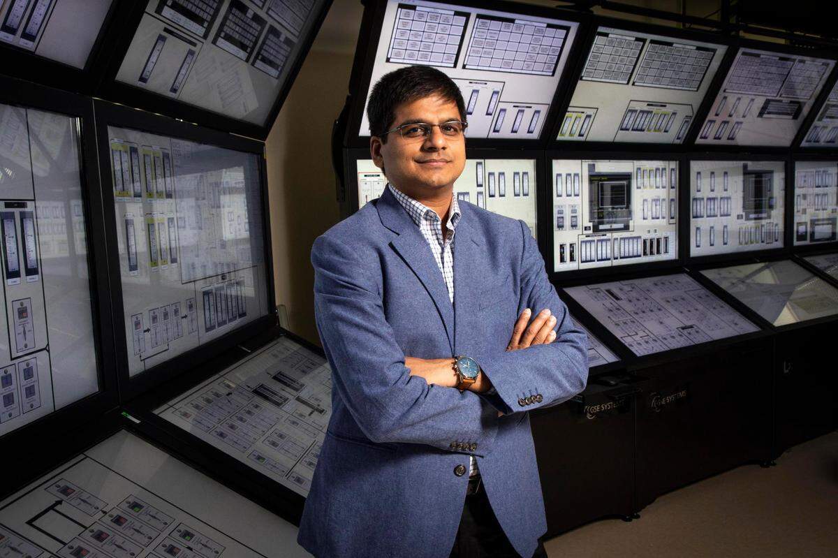 Vivek Agarwal, PhD, 39, is a nuclear engineer and a senior research scientist at Idaho National Labratory.