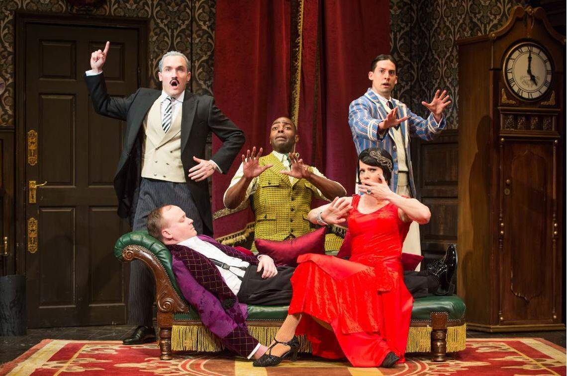 The company of “The Play That Goes Wrong” will play in Boise in January 2020 as part of the Morrison Center’s 2019-20 season.