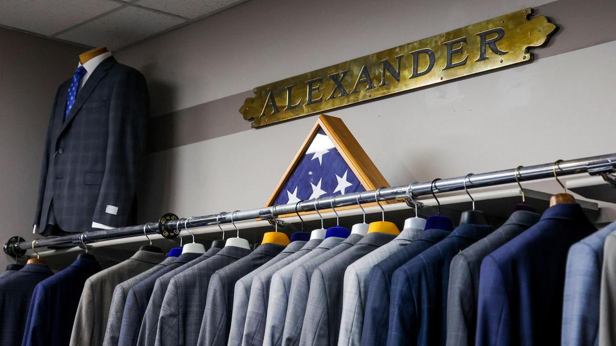 Removing the original 1891 Alexander’s sign and delivering it to Alexander family descendants will be the final thing owner David Graves plans to do before retiring.