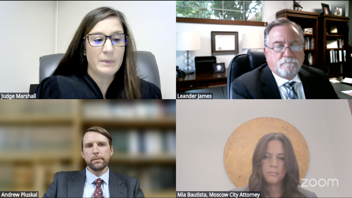 Attorneys for the families of two homicide victims and the city of Moscow argued over the release of records in Bryan Kohberger’s case at a virtual hearing Thursday.