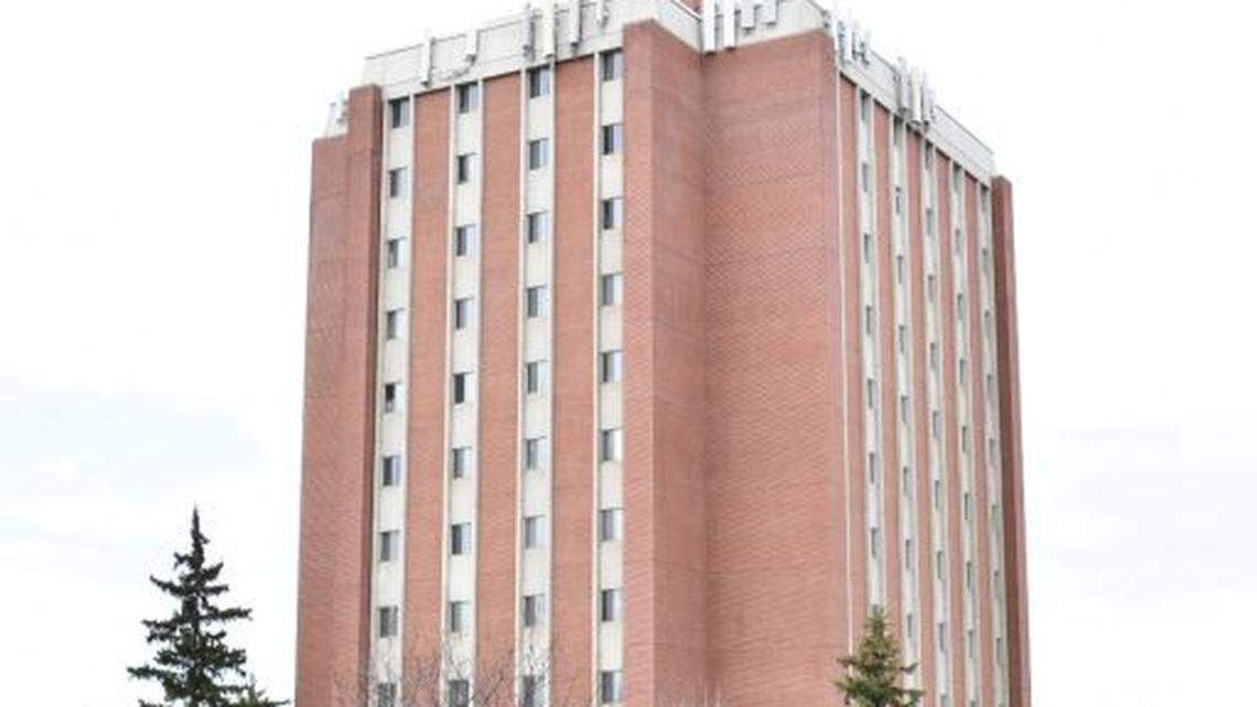 Theophilus Tower is a housing unit at the University of Idaho.