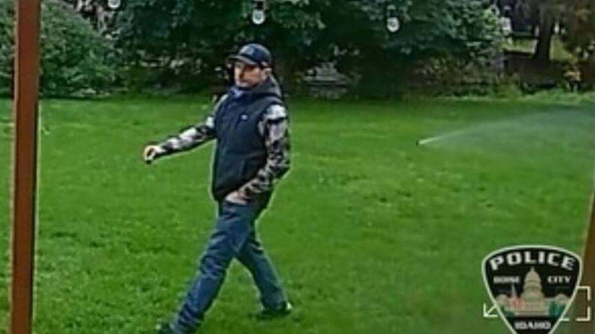 Boise police seek the public’s help identifying this man, described with dark brown hair in his 30s or 40s. He’s suspected of a pair of home break-ins on Oct. 10, 2023.