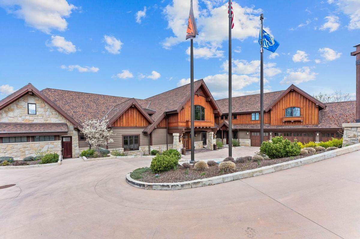 All corners around the property at 1403 N. Promontory Road are either walled or gated off.