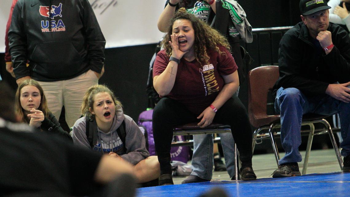 Columbia girls wrestling coach Amber Quintana also works with the Western Idaho Wrestling Association as the girls program director.