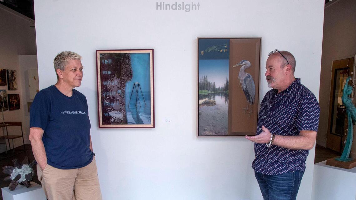 Van Dyck + Latta: Two Boise artists will talk about their work in ‘Hindsight’