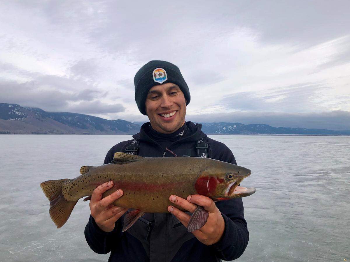 Ice fishing season has arrived across much of Idaho — and the opportunity to battle a big fish on light ice tackle is well worth braving the winter elements.