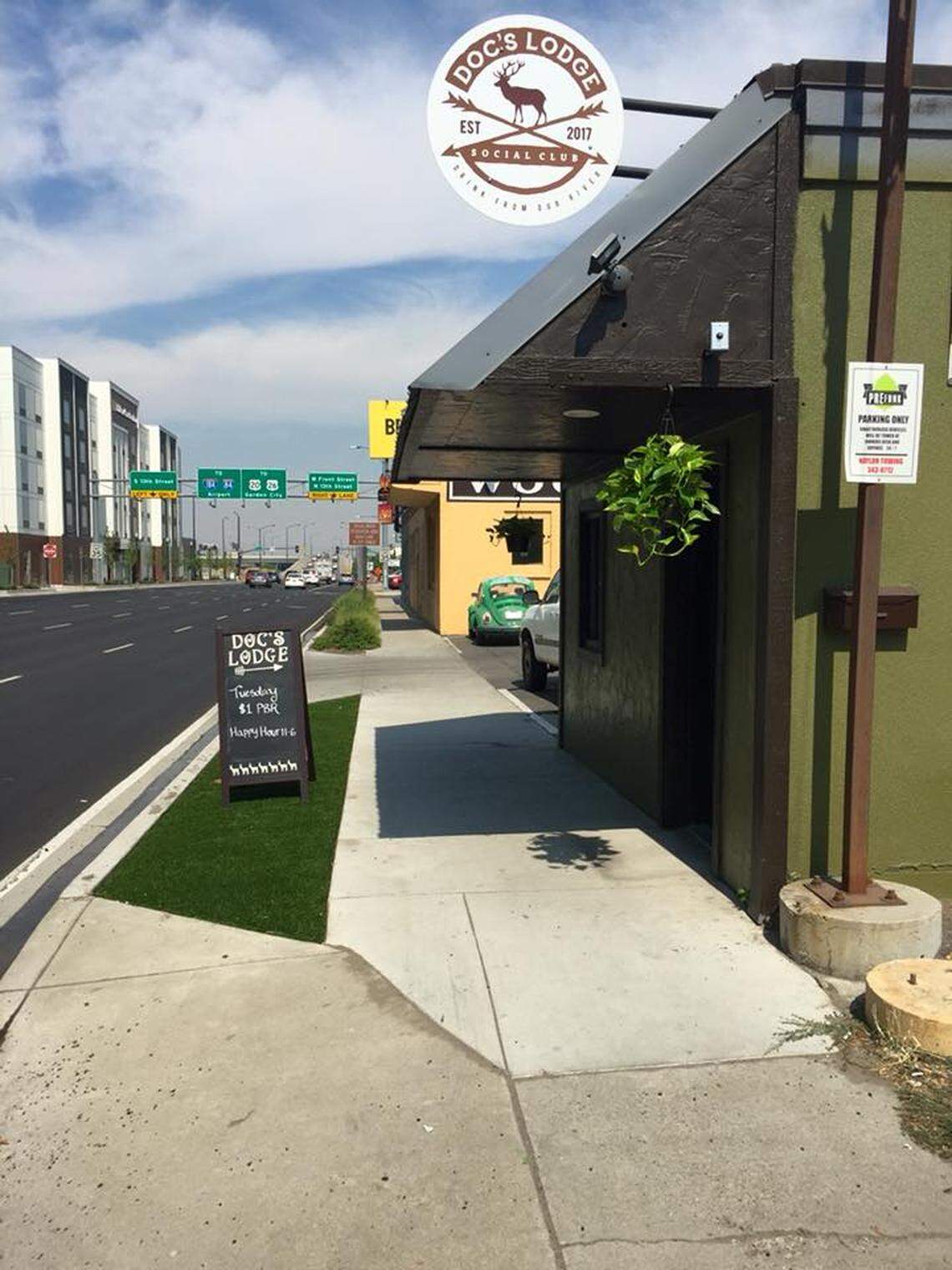 Doc’s Lodge is located on Front Street in downtown Boise.