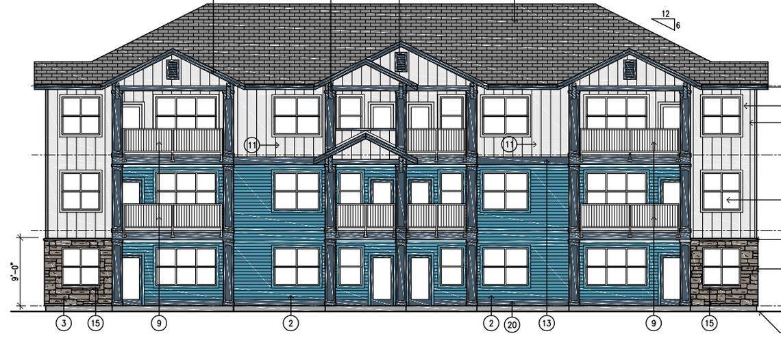 New apartments on Springtree Lane could bring 39 new units to the city.