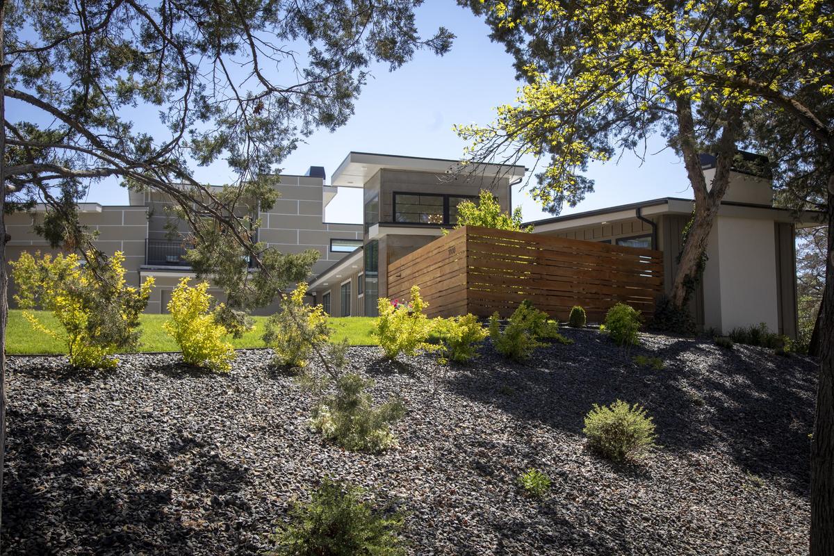 Architect Robyn Salathe worked with Laura and Todd Nelson on the elegant addition to their Highlands home.