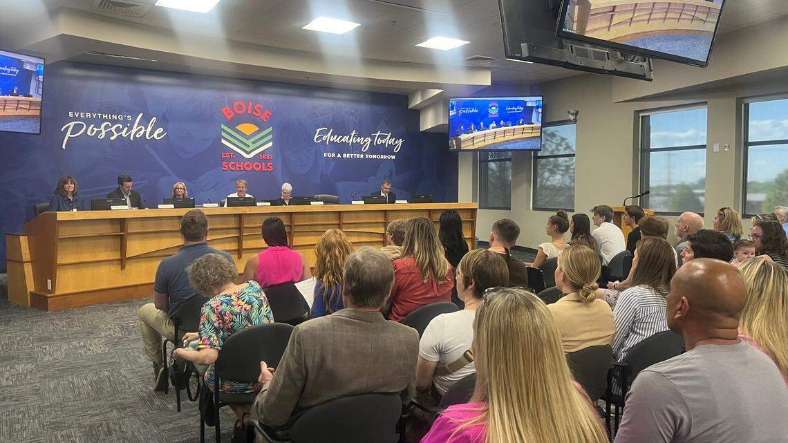 The Boise school board Monday night heard a presentation on the process of redrawing its boundaries as part of the district’s proposal to convert Owyhee Elementary School into an early childhood learning center. The board would have to approve a proposal for new boundaries.
