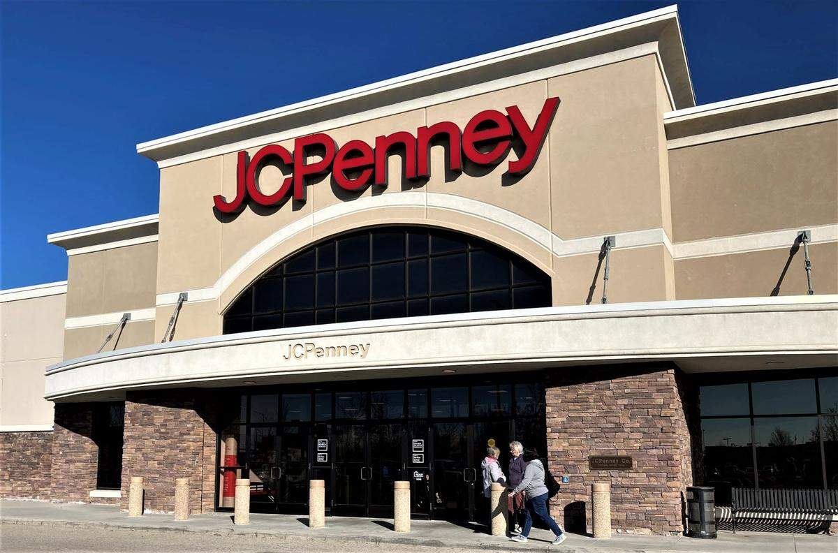 Customers at the J.C. Penney store at the Nampa Gateway Center on Saturday. The store was the shopping center’s anchor tenant when Nampa Gateway opened in 2007.