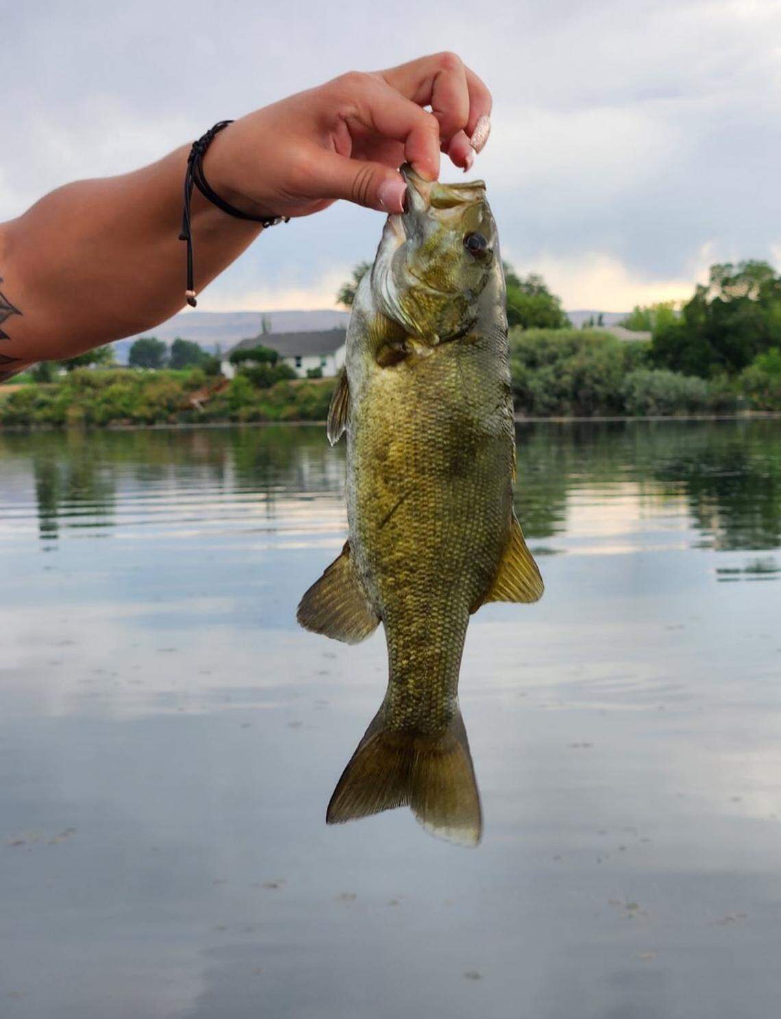 Alexis Tovar sent family this photo of a fish shortly before she disappeared. Family has tried to identify the location and think it possibly could have been taken along the Snake River.