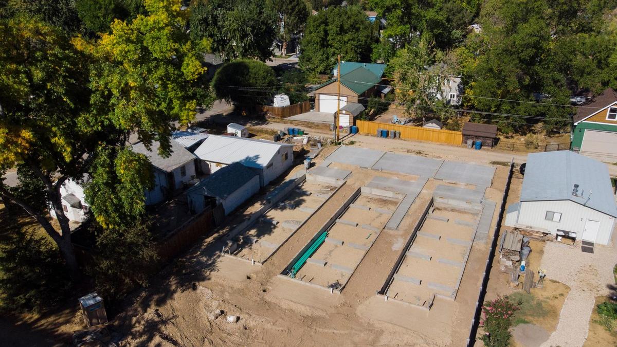 Three homes at just over 900 square feet will be built here on West Gage Street in Boise by homebuilder Chris Sabala.