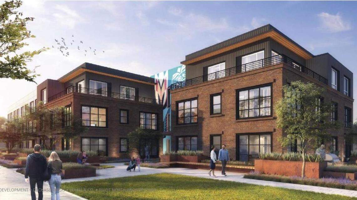 Three development firms led by Shellan Rodriguez’s SMR Development, of Boise, propose to build 45 rental units mostly for “missing middle” workers, with the average tenant earning the area’s median income, on a parcel at 1715 W. Idaho St. in Boise’s West Downtown, and on adjoining parcels it would acquire.