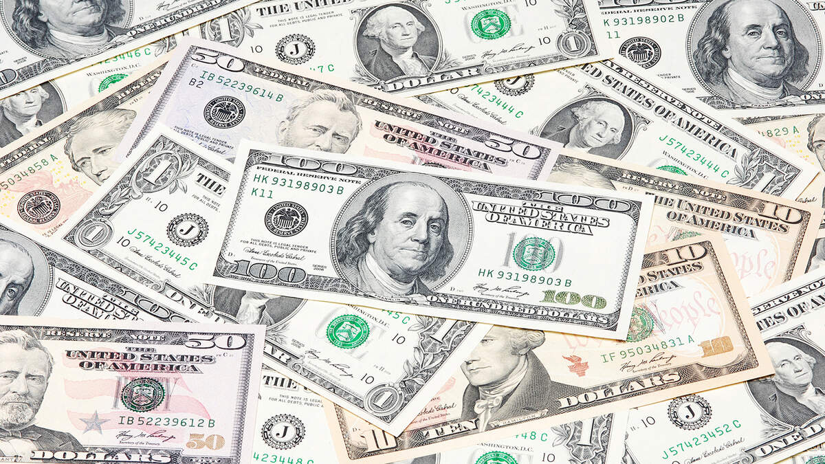 Heap of dollars, money background Getty Images | Royalty Free