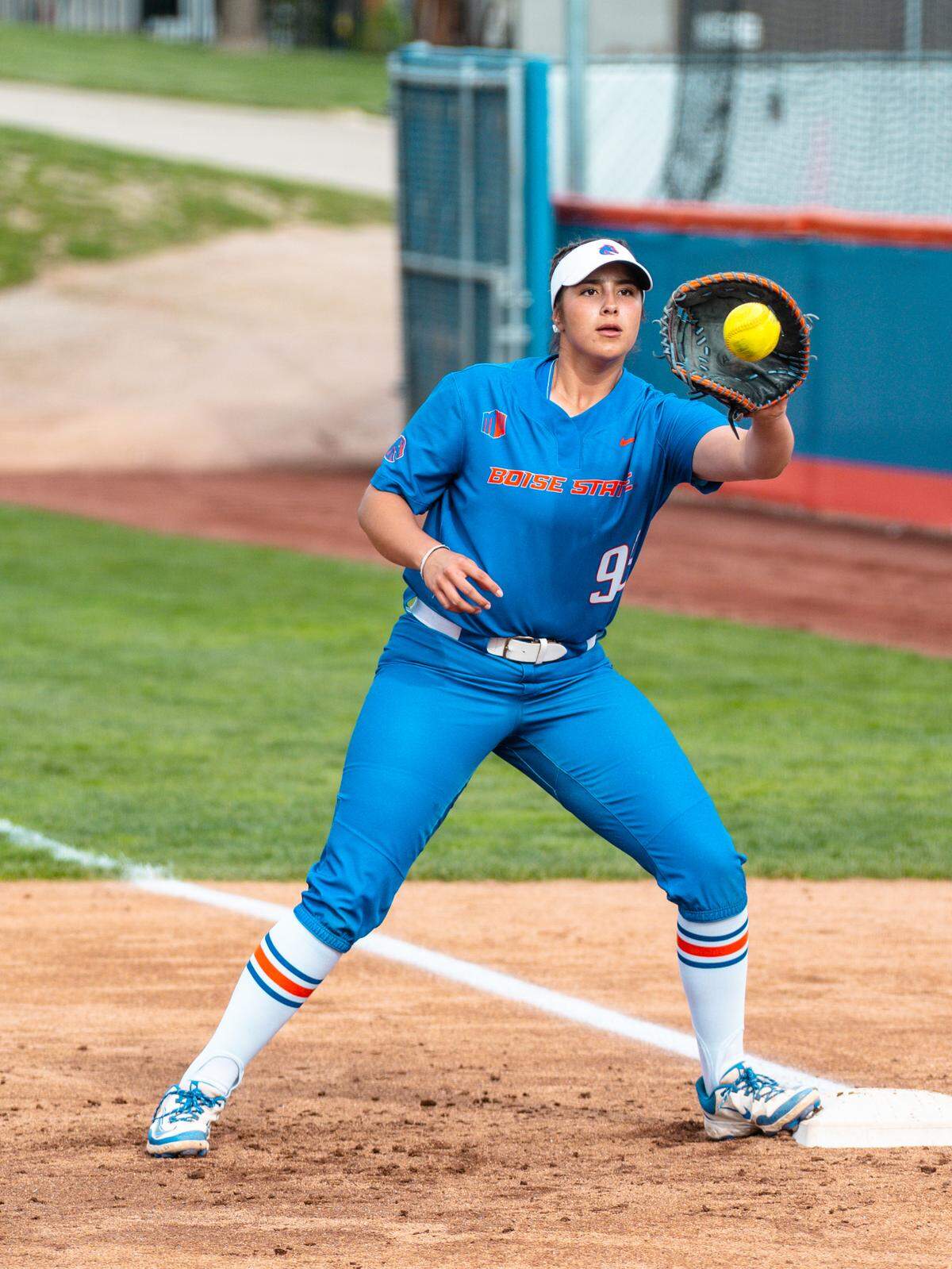 Boise State freshman first baseman Makenzie Butt has a single-season school record 73 RBI. She also tied the school record for home runs in a season with 21.