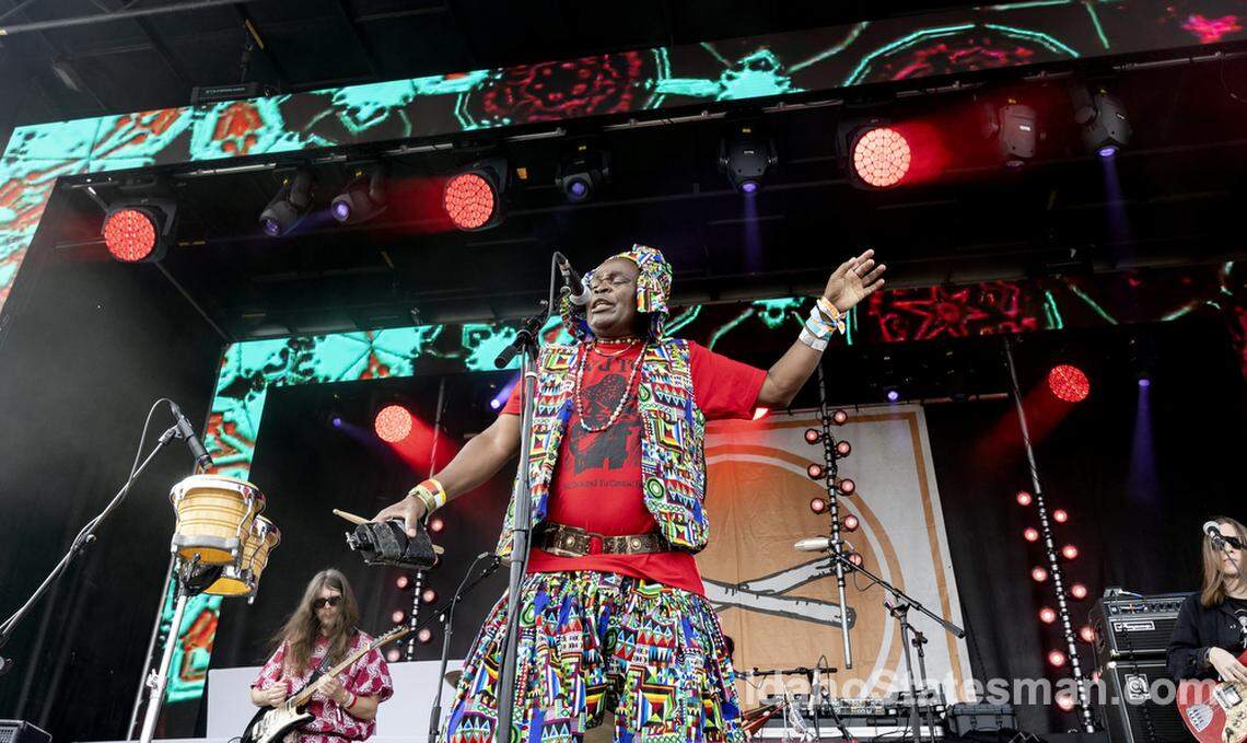 Treefort Music Fest features bands from around the globe each year. Zambian rock band W.I.T.C.H. (We Intend To Cause Havoc) performed on the Main Stage in 2022.