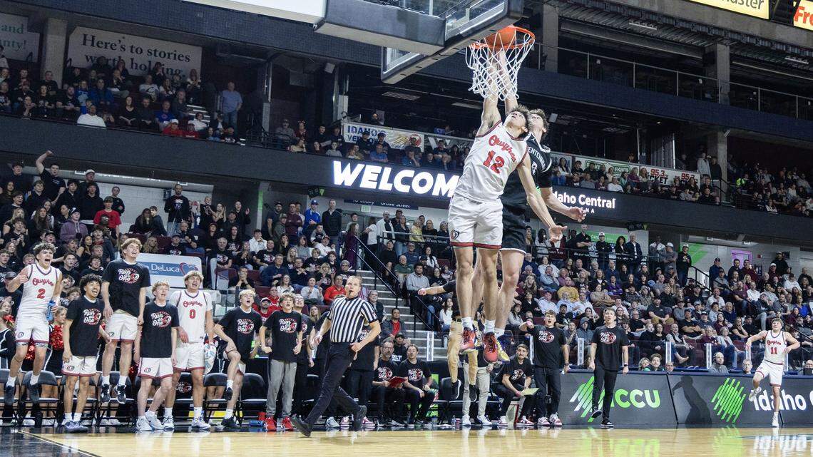 Slow start, big finish. Owyhee rallies for 5th straight district basketball title