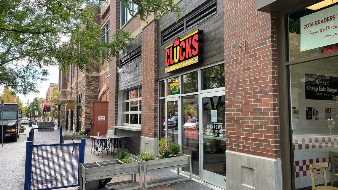 Clucks Nashville Hot Chicken opened in 2022 in the former Meraki Greek Street Food spot.