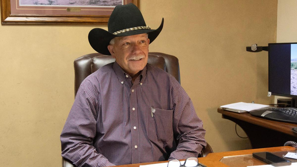Canyon County Sheriff Kieran Donahue is pictured at his office, Feb. 22, 2024.
