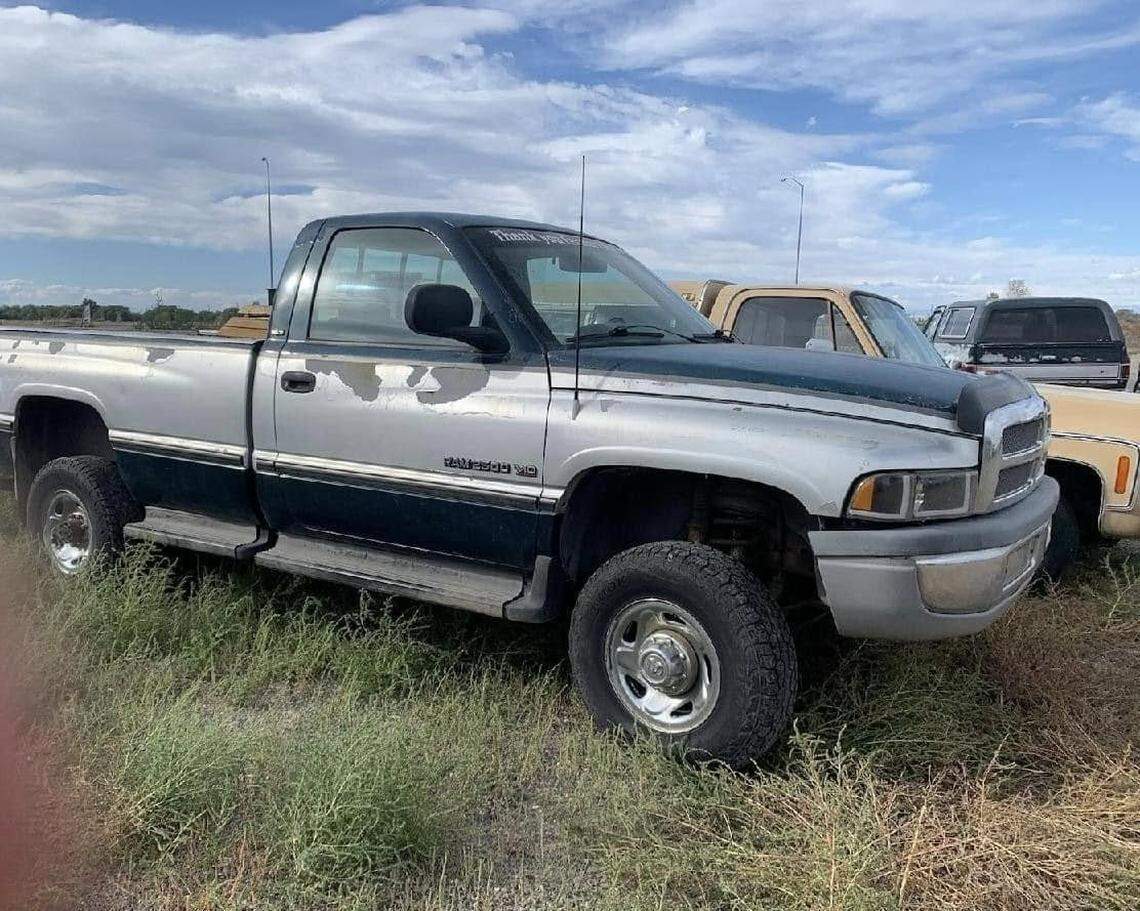 The Fremont County Sheriff’s Office said they “have reason to believe” Kuintzle is driving a silver and green single-cab 1995 Dodge pickup with missing paint.